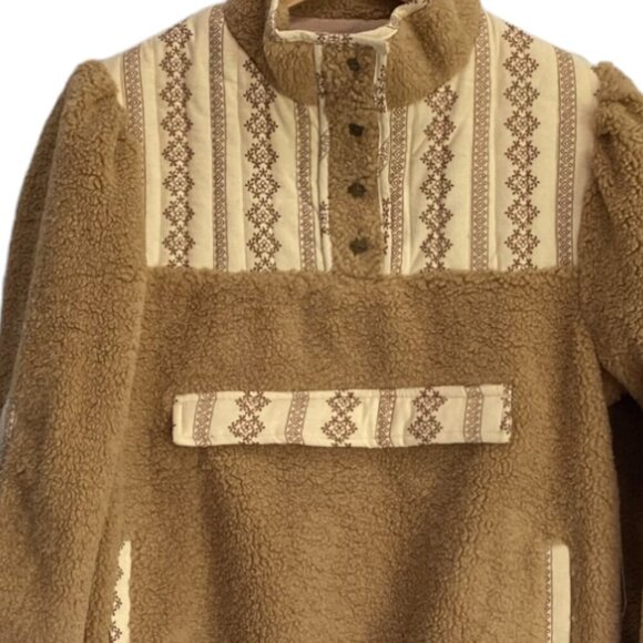 Driftwood x Free People Sherpa Medallion Jacket - Picture 3 of 11